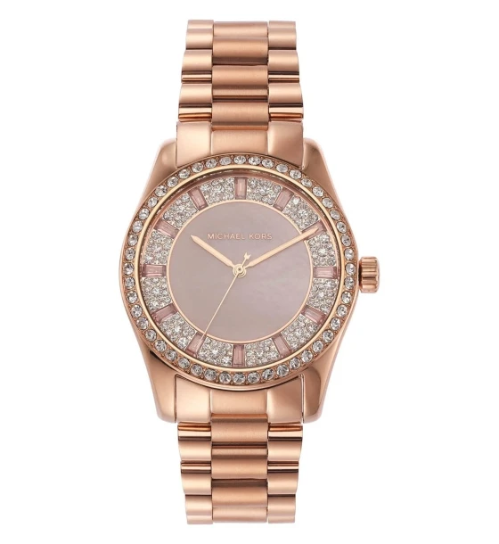 MICHAEL KORS  レディース腕時計 Michael Kors Lexington MK7444 Women's Watch | Rose Gold & Pink MOP